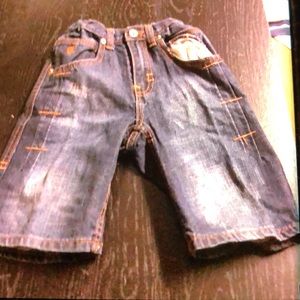 MOVING SALE❤️ NO HAGGLING ROCWWEAR LITTLE BOY 4 BLUE JEAN SHORT.